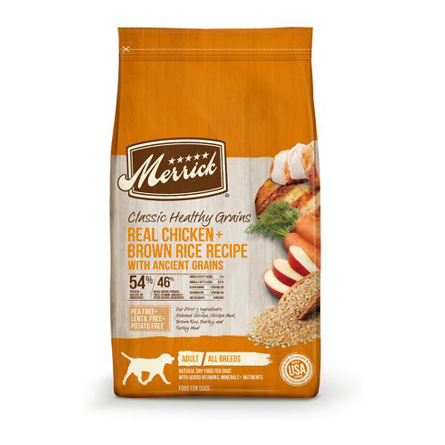 Merrick Dog Classic Chicken & Brown Rice 25Lb