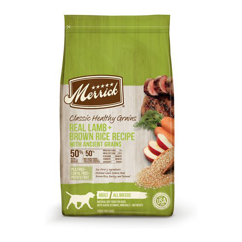 Merrick Dog Classic Lamb & Brown Rice 25Lb