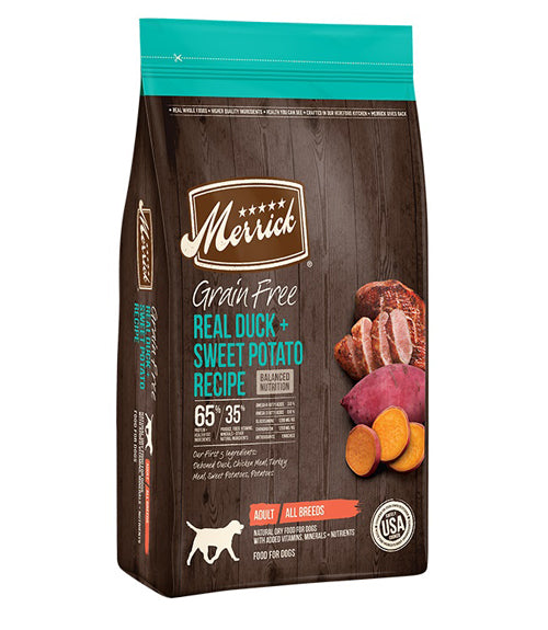 MERRICK DOG GRAIN FREE DUCK & SWEET POTATO 4LB
