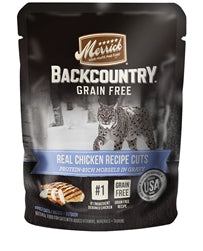 Merrick Cat Backcountry Real Chicken 3oz. (Case of 24)