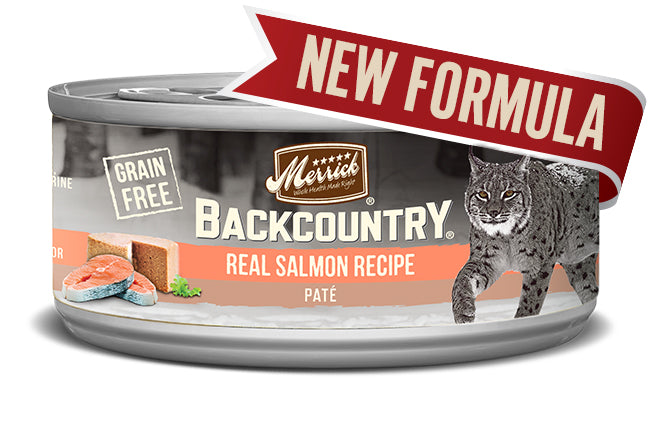 Merrick Cat Backcountry Salmon Pate 3oz.(Case of 24)