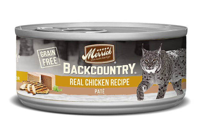 Merrick Cat Backcountry Chicken Pate 5.5oz. ( Case of 24)