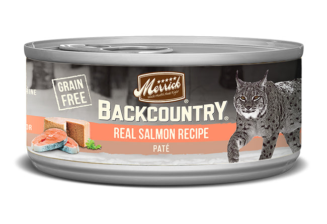 Merrick Cat Backcountry Salmon Pate 5.5oz (Case of 24)