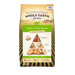 Whole Earth Farms Dog Grain Chicken 4 Lbs