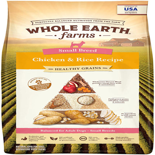 Whole Earth Dog Grain Sbr Chicken N 4lb