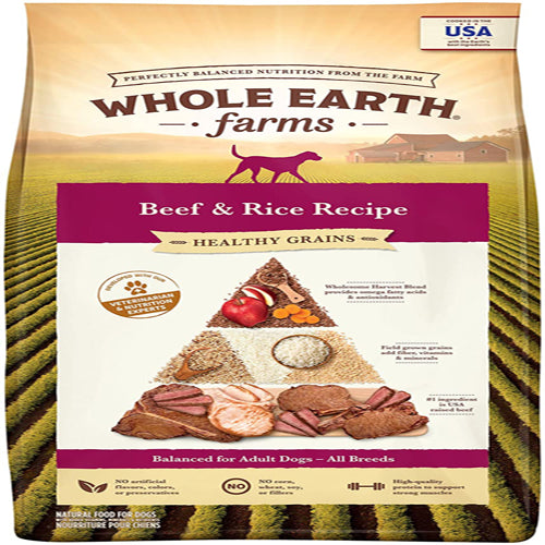 Whole Earth Dog Grain Beef 4Lb.