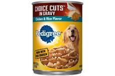 Pedigree Choice Cuts Chicken and Rice Dog Food 12Ea/13.2 Oz, 12 Pk