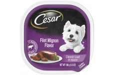 Cesar Filet Mignon Flavor In Sauce Wet Dog Food 24Ea/3.5 Oz, 24 Pk