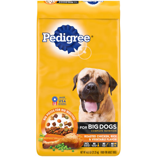 Pedigree Big Dog Chicken Over 55lbs Dry Dog Food 46.8 lb