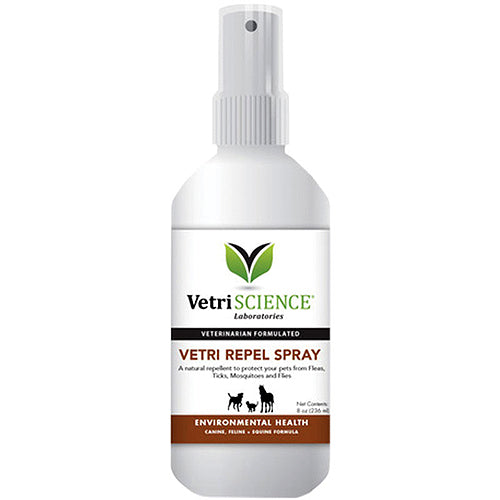 Vetriscience Dog Repel Flea and Tick Spray 8Oz
