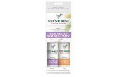 Vet's Best Ear Relief Wash and Dry Combo 2pk 4 fl. oz 2 Pack