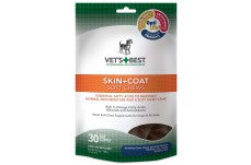 Vet's Best Skin & Coat Soft Chews 4.2 oz 30 Count