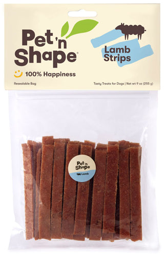 Pet N Shape Lamb Strips Dog Treats 1ea/9 oz