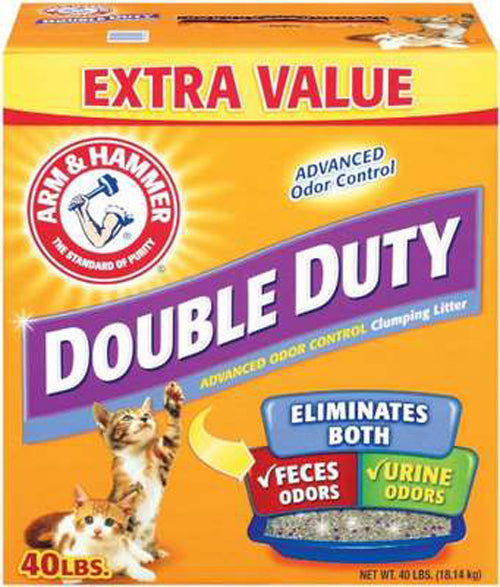 Arm & Hammer Double Duty Clumping Cat Litter 40 lb