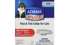 Adams Plus Flea & Tick Collar for Cats 1 pack