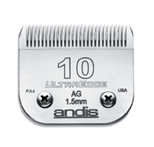 Andis UltraEdge Grooming Clipper Blade Size #10Chrome, 1ea/Size #10