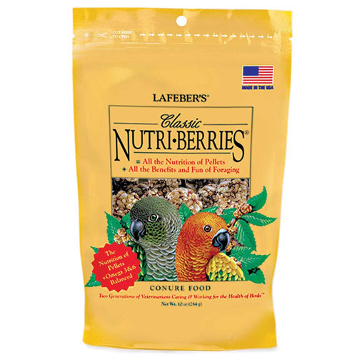 Lafeber Company Classic Nutri-Berries Conure Bird Food 10 oz