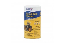 Zodiac Flea and Tick Powder for Dogs and Cats 6 Ounces