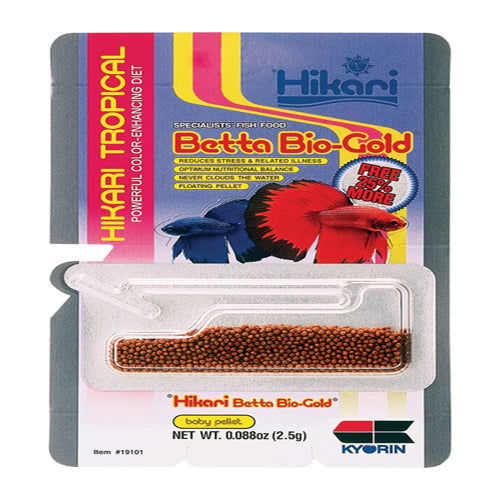 Hikari USA Betta BioGold Pellets Fish Food 0.088 oz