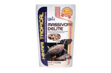 Hikari USA Massivore Delite Carnivore Pellets Fish Food 13.4 oz Large