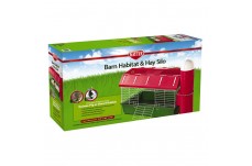 Kaytee Barn Habitat W/Hay Silo 30X18