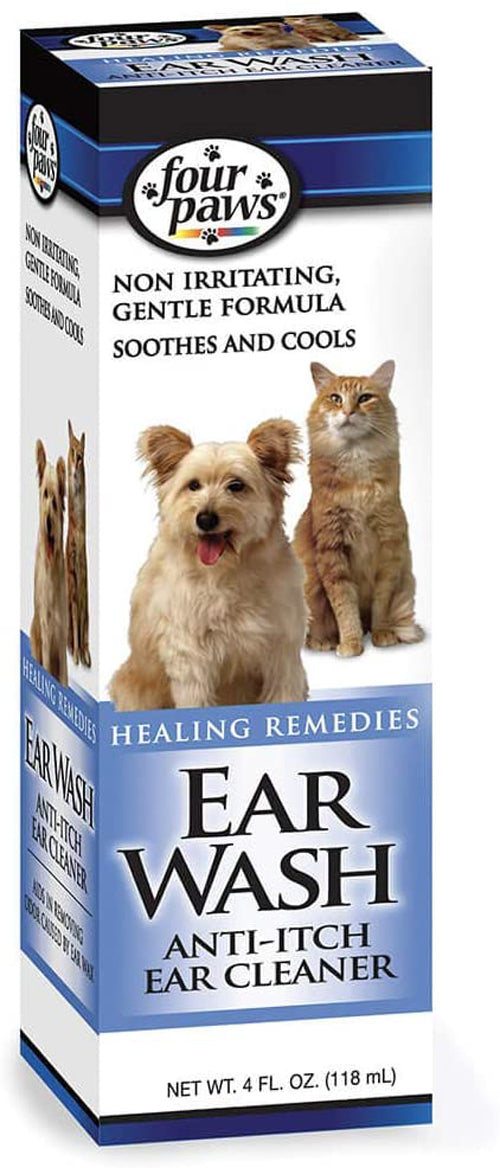 Four Paws Healthy Promise Pet Ear Wash for Dogs and Cats