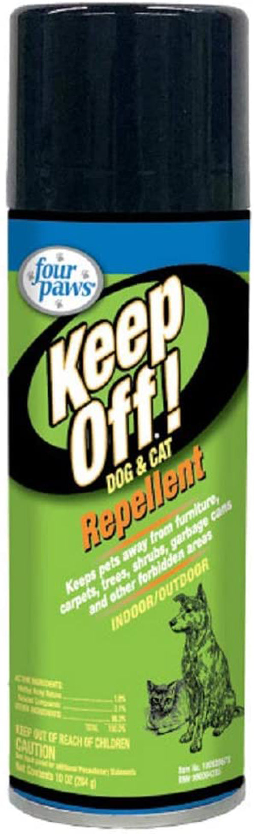 Four Paws Keep Off! Indoor and Outdoor Cat and Dog Repellent 10 Ounces