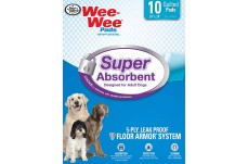 Four Paws Wee-Wee Super Absorbent Pads For Dogs 10 Count Large 24 In X 24 In