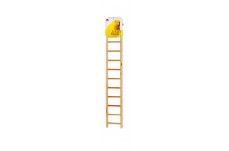 Prevue Pet Products Birdie Basics 11-Rung Ladder Unvarnished Hardwood 2.88 in x 17.25 in