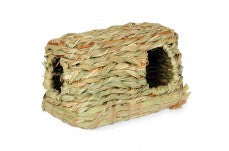 Prevue Pet Products Grass Hut for Small Animals Natural, Mat Green Small