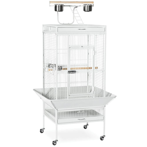 Prevue Pet Products 3152 Select Series Wrought Iron Bird Cage Chalk White 1Ea