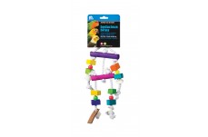 Prevue Pet Products Bodacious Bites Buffet Bird Toy Multi-Color 4 In X 12 In