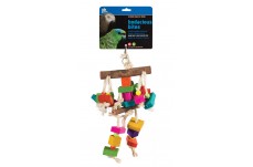 Prevue Pet Products Bodacious Bites Scrumptious Bird Toy Multi-Color 6.25 in x 13 in