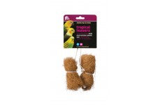 Prevue Pet Products Tropical Teasers Coco Bundles Bird Toy Multi-Color 2.75 in x 3 in Medium