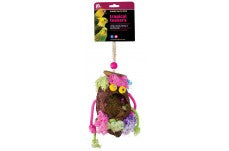 Prevue Pet Products Tropical Teasers Mr. Bean Bird Toy Multi-Color 3.5 In X 12 In, Small