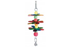 Prevue Pet Products Stick Staxs Flower Power Bird Toy Multi-Color 3.75 in x 7.75 in