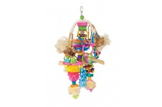 Prevue Pet Products Bodacious Bites Explosion Bird Toy Multi-Color 11 in x 23 in