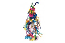 Prevue Pet Products Bodacious Bites Voracious Bird Toy Multi-Color 7.5 In X 25 In