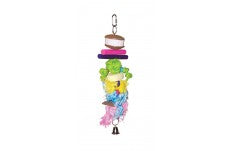 Prevue Pet Products Bodacious Bites Mineral Bird Toy Multi-Color 5 In X 15 In