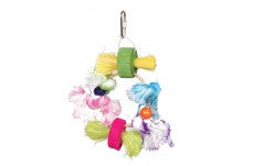 Prevue Pet Products Stick Staxs Lots Of Knots Bird Toy Multi-Color 3.75 In X 9.5 In