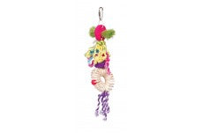 Prevue Pet Products Stick Staxs Spindles N Spokes Bird Toy Multi-Color 4 in x 13.75 in