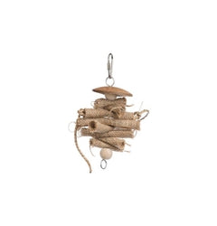 Prevue Pet Products Rustic Rolls Bird Toy Tan Small