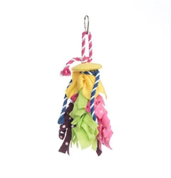 Prevue Pet Products Forest King Bird Toy Multi-Color 4 in x 10 in Small