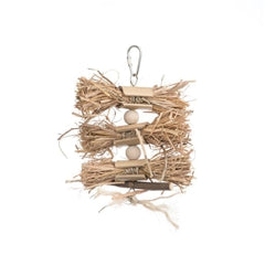 Prevue Pet Products Woodland Harvest Bird Toy Brown Small