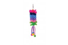 Prevue Pet Products Calypso Creations Straw Stack Bird Toy Multi-Color 3.25 in x 8 in Medium