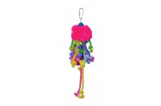 Prevue Pet Products Calypso Creations Braided Bunch Bird Toy Multi-Color 5 in x 9 in Small