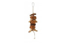 Prevue Pet Products Naturals Coco Rope Bird Toy Earth Tone Brown 2.38 In X 11 In, Medium