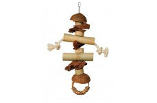 Prevue Pet Products Naturals Gorilla Bird Toy Earth Tone Brown 12 In X 27 In