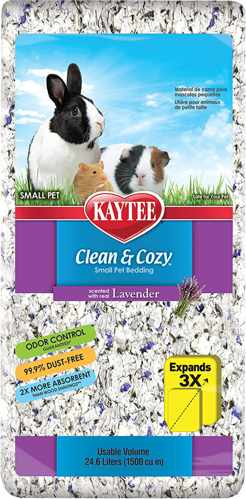 Kaytee Clean  Cozy Natural Bedding with Lavender 1ea/24.6 l