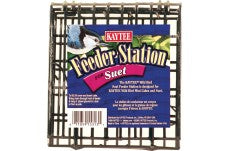 Kaytee Feeder Station For Wild Bird Mini Cakes and Suet Holds Kaytee Mini Cakes and Suet